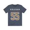 T-Shirt Heather Navy / S Kolesar 55 Unisex Jersey Tee