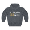 Hoodie Heather Navy / S Kolesar 55 Vegas Hockey Unisex Hooded Sweatshirt