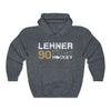 Hoodie Heather Navy / S Lehner 90 Vegas Hockey Unisex Hooded Sweatshirt