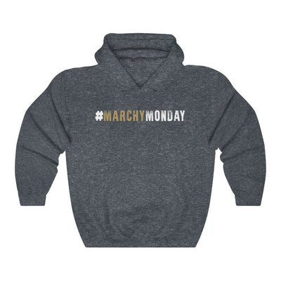Hoodie Heather Navy / S #MarchyMonday Unisex Hooded Sweatshirt
