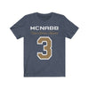 T-Shirt Heather Navy / S McNabb 3 Unisex Jersey Tee