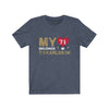 T-Shirt Heather Navy / S My Heart Belongs To Karlsson Unisex Jersey Tee