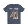 T-Shirt Heather Navy / S Patrick 41 Unisex Jersey Tee