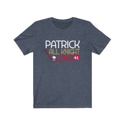 T-Shirt Heather Navy / S Patrick All Knight Long Unisex Jersey Tee