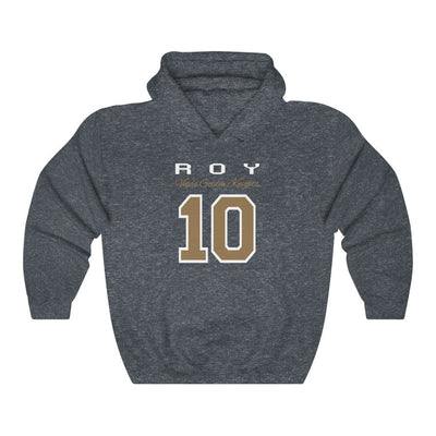 Hoodie Heather Navy / S Roy 10 Unisex Hooded Sweatshirt
