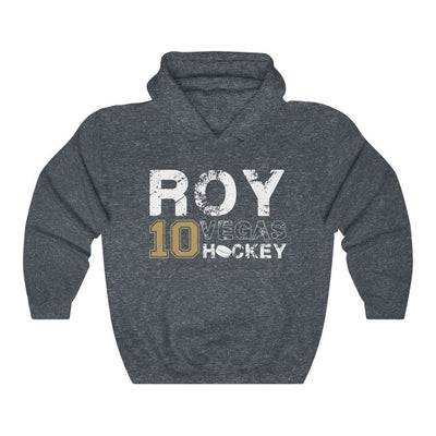 Hoodie Heather Navy / S Roy 10 Vegas Hockey Unisex Hooded Sweatshirt