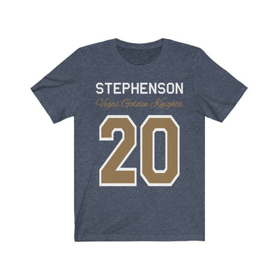 T-Shirt Heather Navy / S Stephenson 20  Unisex Jersey Tee