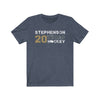 T-Shirt Heather Navy / S Stephenson 20 Vegas Hockey Unisex Jersey Tee