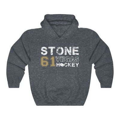 Hoodie Heather Navy / S Stone 61 Vegas Hockey Unisex Hooded Sweatshirt