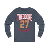 Long-sleeve Theodore 27 Vegas Golden Knights Retro Unisex Jersey Long Sleeve Shirt