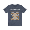 T-Shirt Heather Navy / S Thompson 36 Unisex Jersey Tee