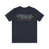 T-Shirt "Vegas All Knight Long" Unisex Jersey Tee