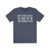 T-Shirt Heather Navy / S "Voted Most Likely" Unisex Jersey Tee