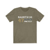 T-Shirt Heather Olive / S Baertschi 47 Vegas Hockey Unisex Jersey Tee