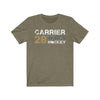 T-Shirt Heather Olive / S Carrier 28 Vegas Hockey Unisex Jersey Tee