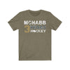 T-Shirt Heather Olive / S McNabb 3 Vegas Hockey Unisex Jersey Tee