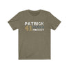 T-Shirt Heather Olive / S Patrick 41 Vegas Hockey Unisex Jersey Tee