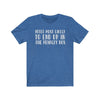 T-Shirt Heather True Royal / S "Voted Most Likely" Unisex Jersey Tee