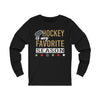 Long-sleeve "Hockey Is My Favorite Season" Unisex Jersey Long Sleeve Shirt