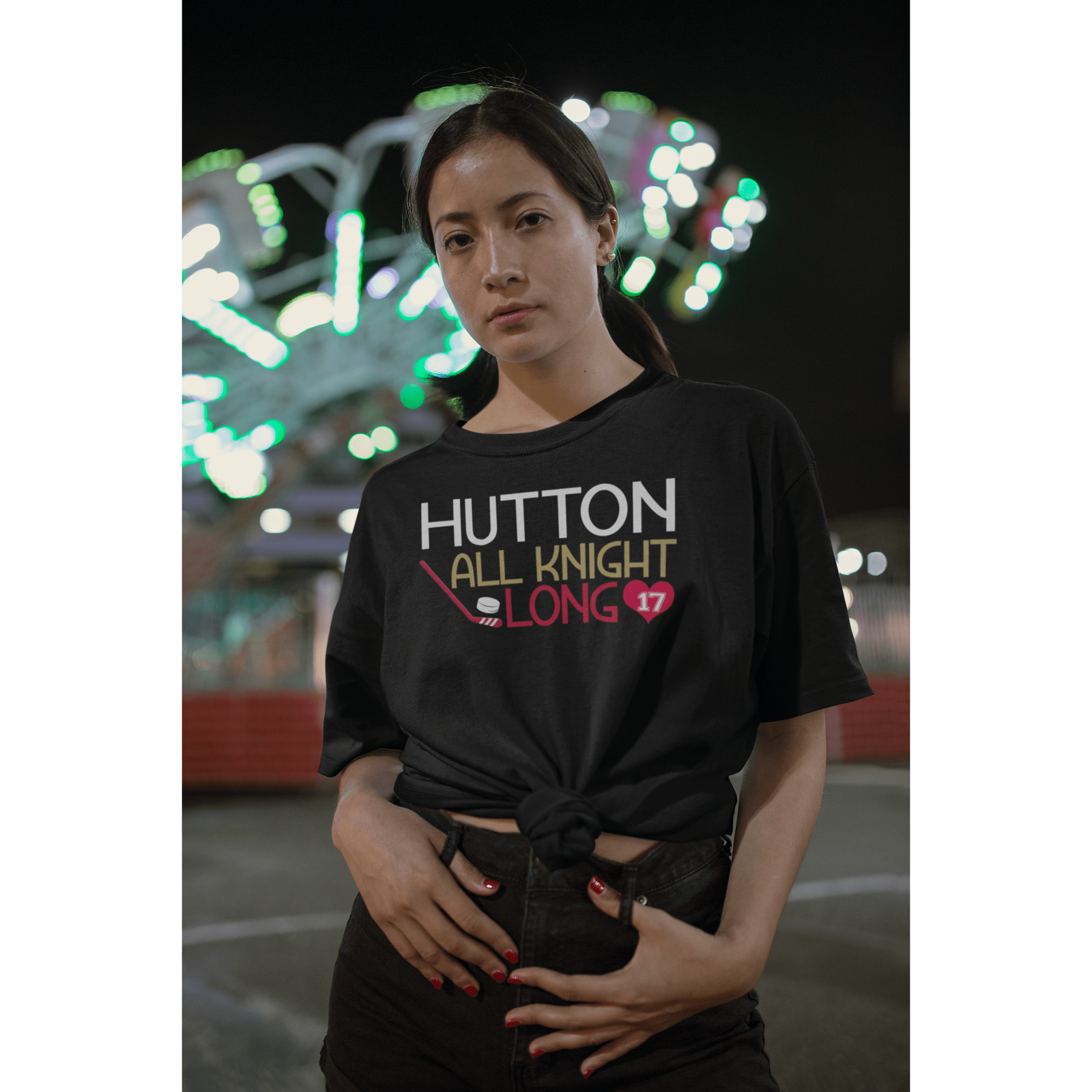 T-Shirt Hutton All Knight Long Unisex Jersey Tee