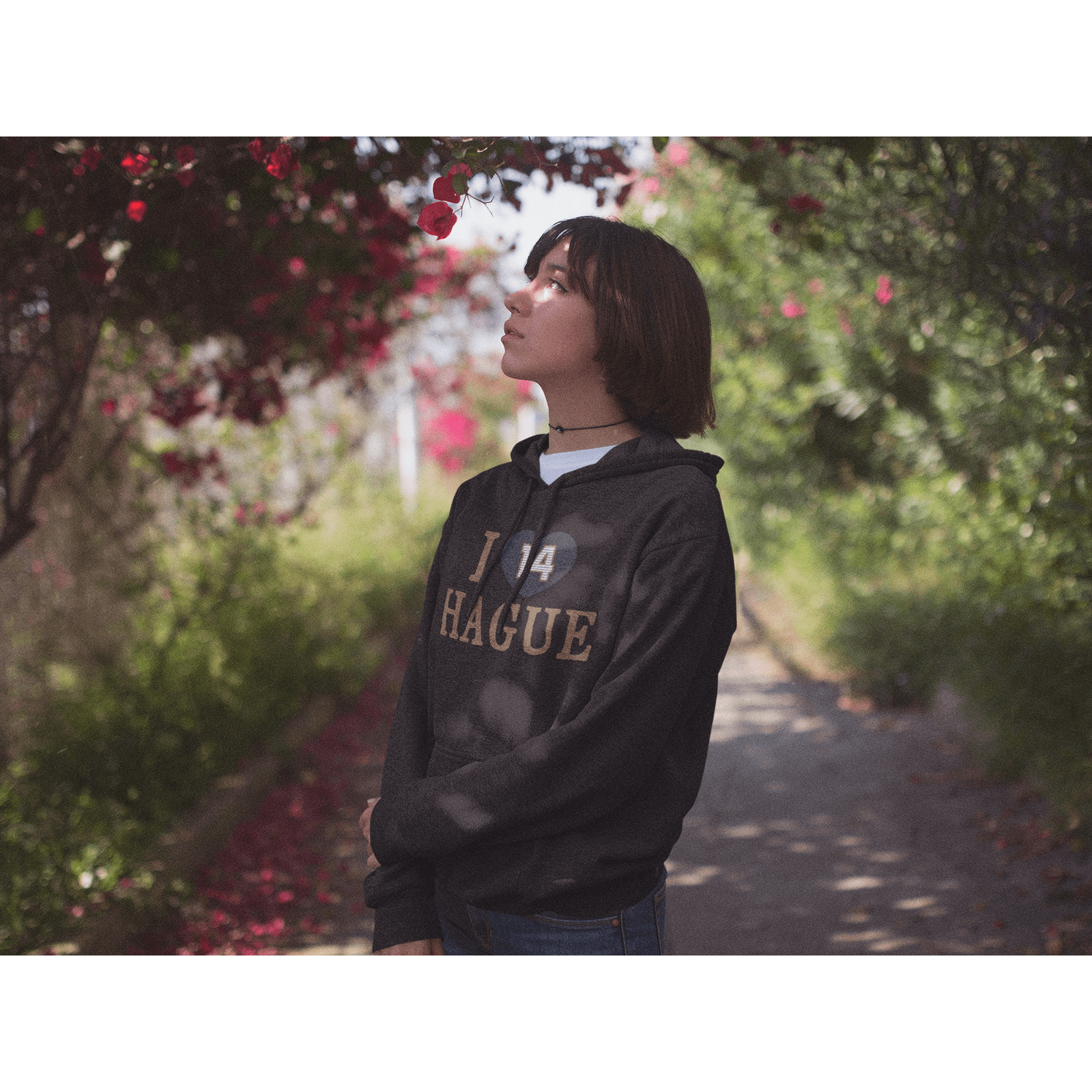 Hoodie "I Heart Hague" Unisex Hooded Sweatshirt