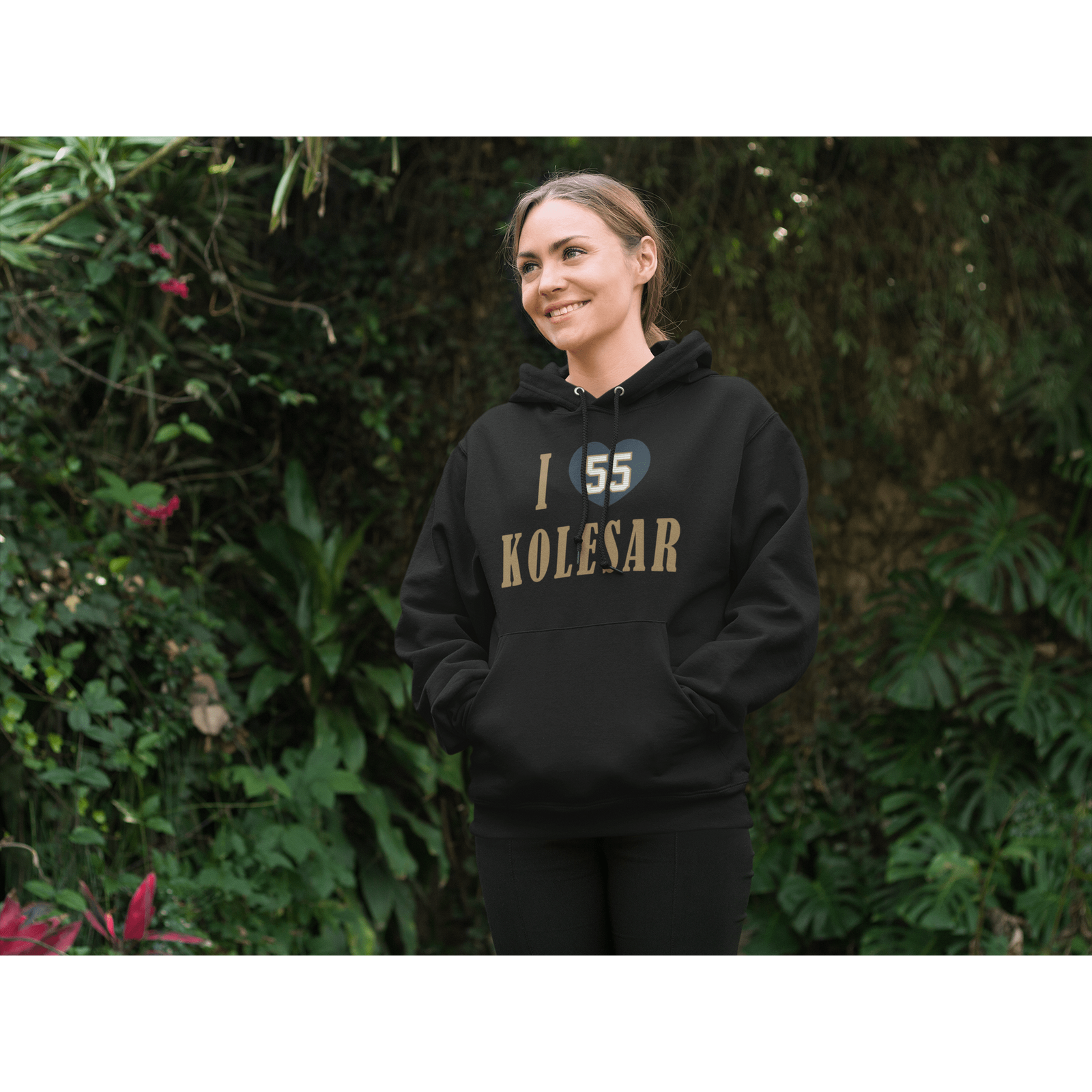 Hoodie "I Heart Kolesar" Unisex Hooded Sweatshirt