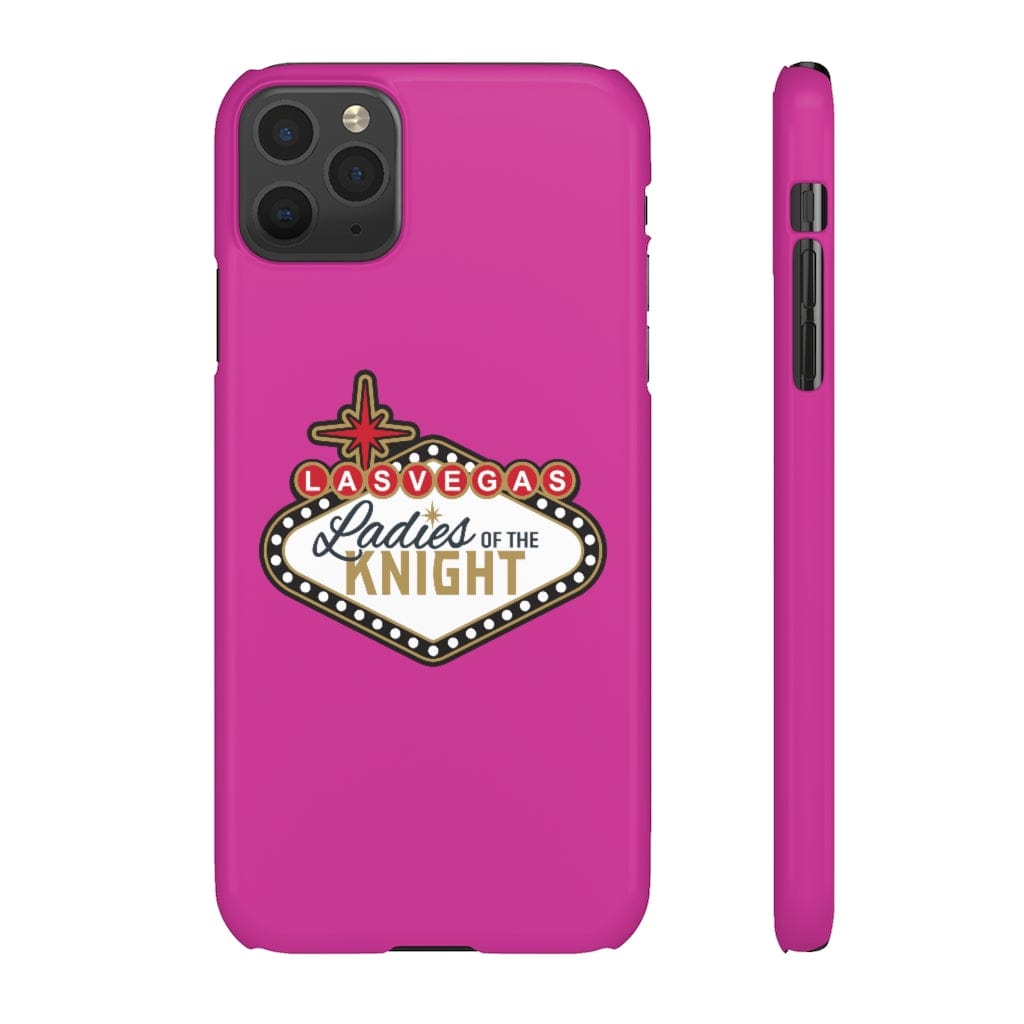 Ladies Of The Knight Snap Phone Cases In Hot Pink Ladies Of The Knight Snap Phone Cases In Hot Pink