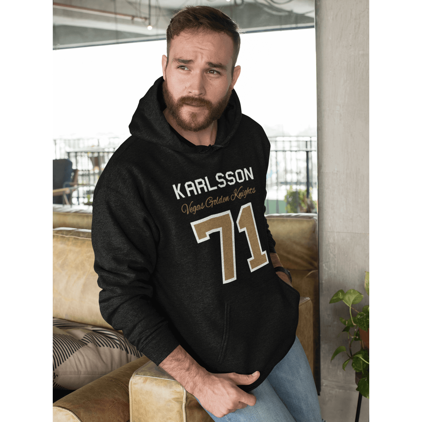 Hoodie Karlsson 71 Unisex Hooded Sweatshirt