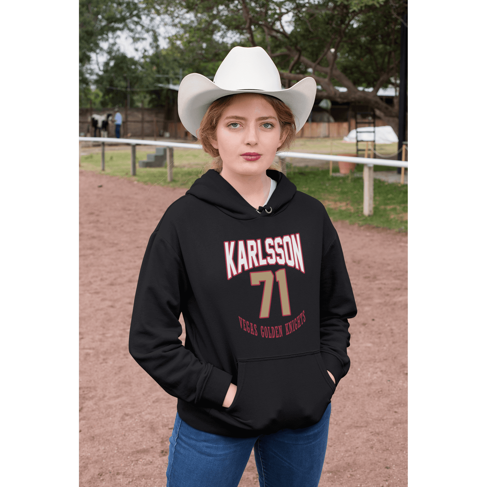 Hoodie Karlsson 71 Vegas Golden Knights Retro Unisex Hooded Sweatshirt