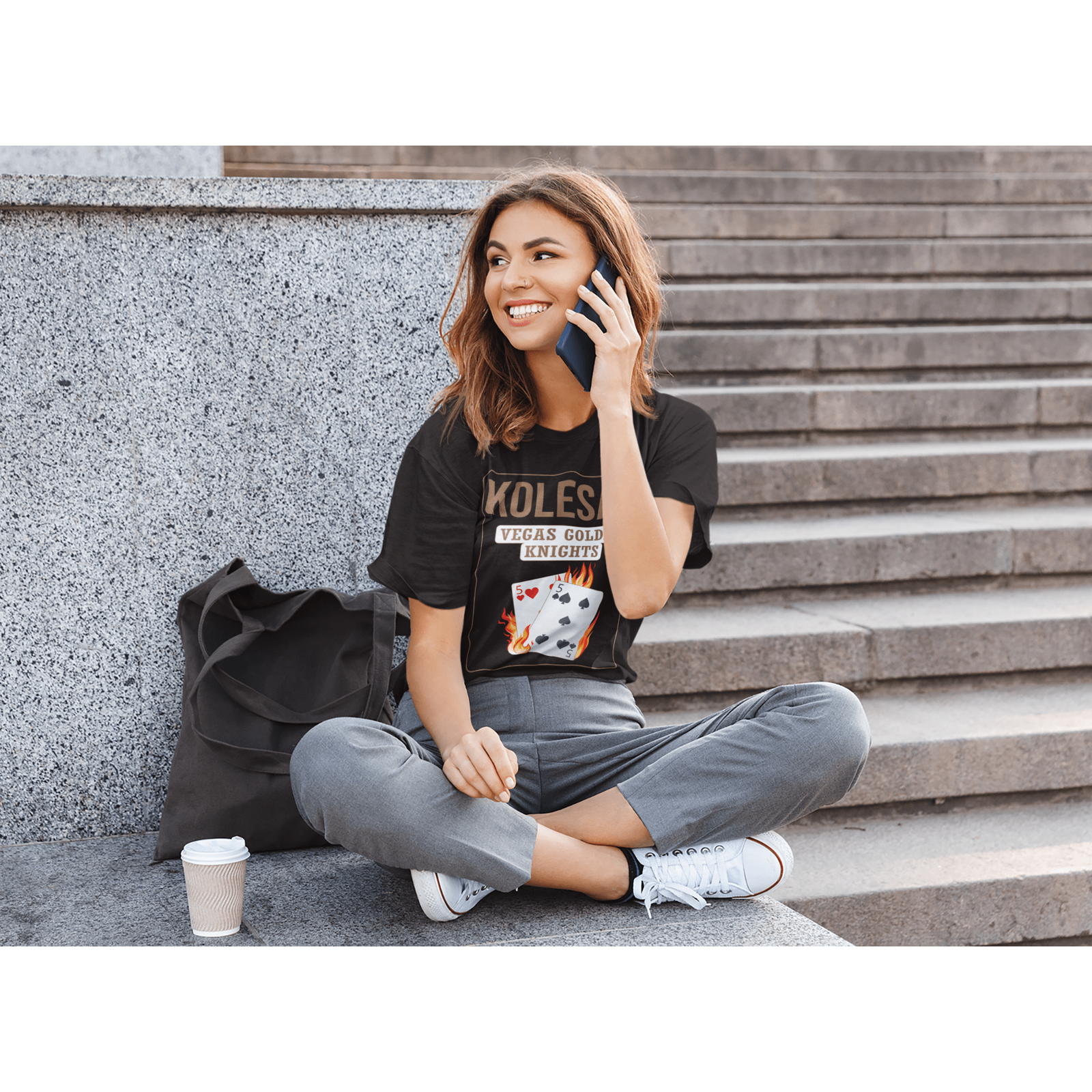 T-Shirt Kolesar 55 Poker Cards Unisex Jersey Tee