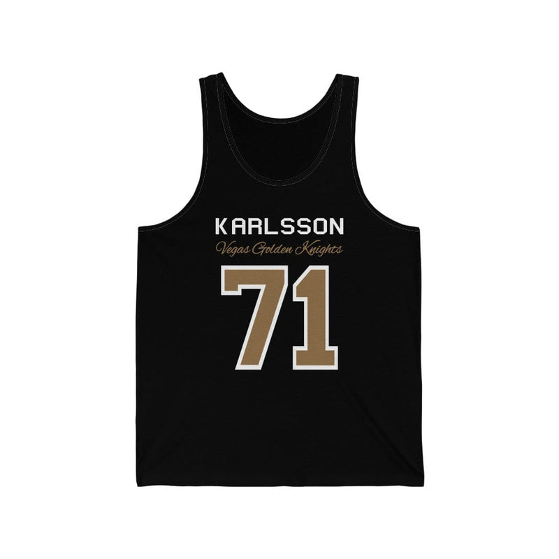 Tank Top Karlsson 71 Vegas Golden Knights Unisex Jersey Tank Top