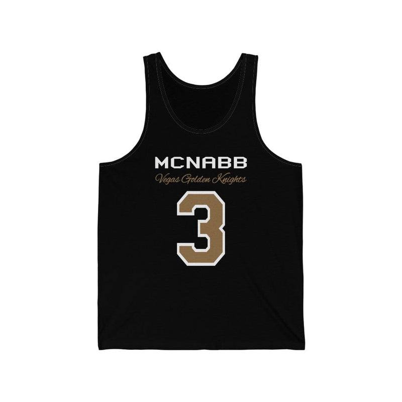 Tank Top McNabb 3 Vegas Golden Knights Unisex Jersey Tank Top