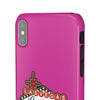 Ladies Of The Knight Snap Phone Cases In Hot Pink