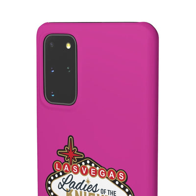 Phone Case Ladies Of The Knight Snap Phone Cases In Hot Pink