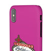 Ladies Of The Knight Snap Phone Cases In Hot Pink