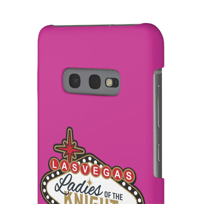 Phone Case Ladies Of The Knight Snap Phone Cases In Hot Pink