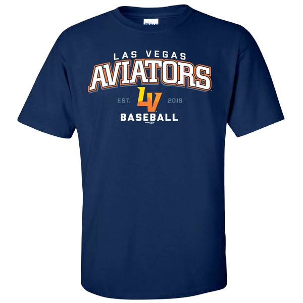 Las Vegas Aviators Men's Navy T-Shirt