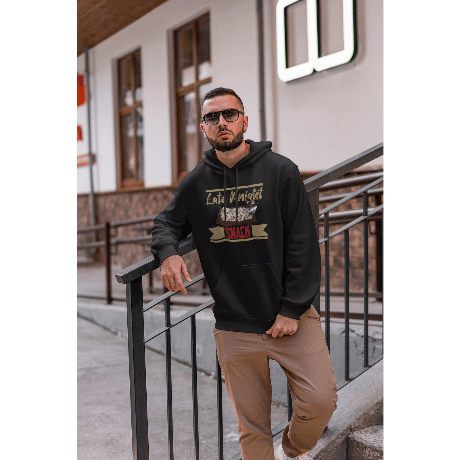 Hoodie Late Knight Snack Unisex Hooded Sweatshirt
