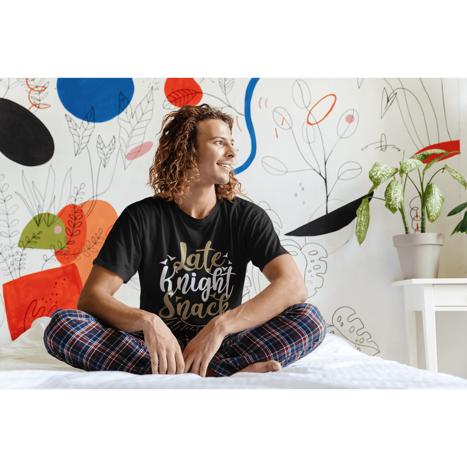 T-Shirt "Late Knight Snack" Unisex Jersey Tee