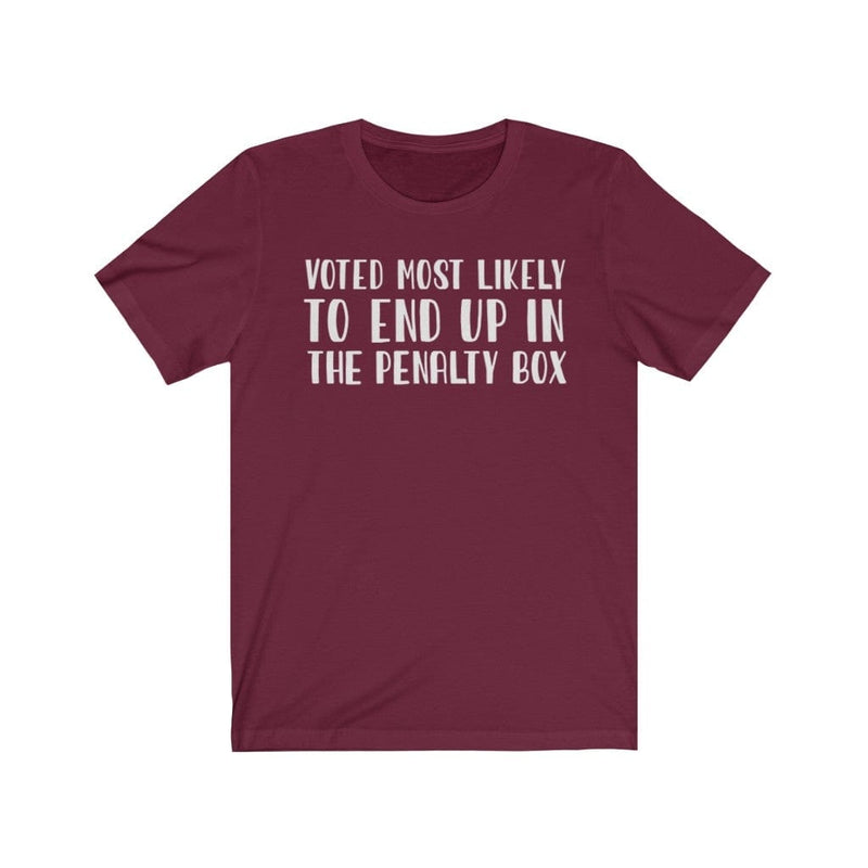 T-Shirt "Voted Most Likely" Unisex Jersey Tee