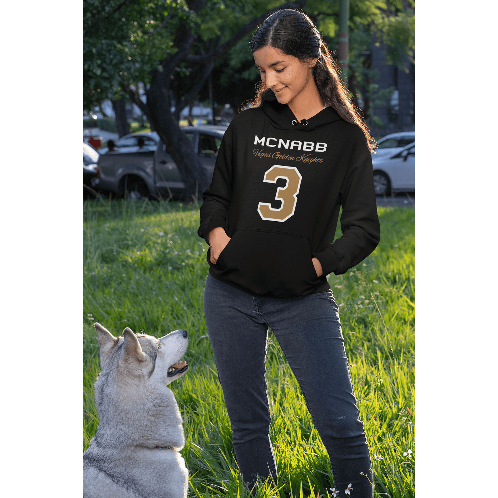 Hoodie McNabb 3 Unisex Hooded Sweatshirt