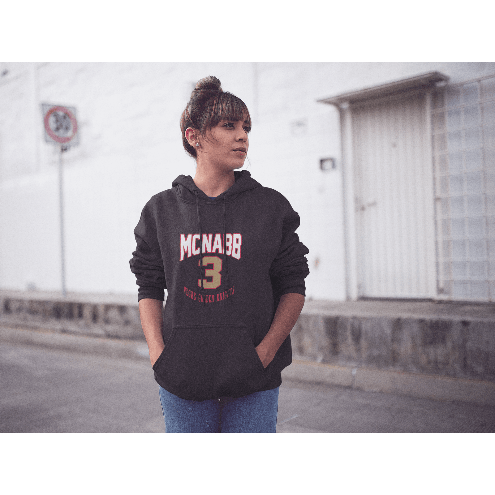 Hoodie McNabb 3 Vegas Golden Knights Retro Unisex Hooded Sweatshirt