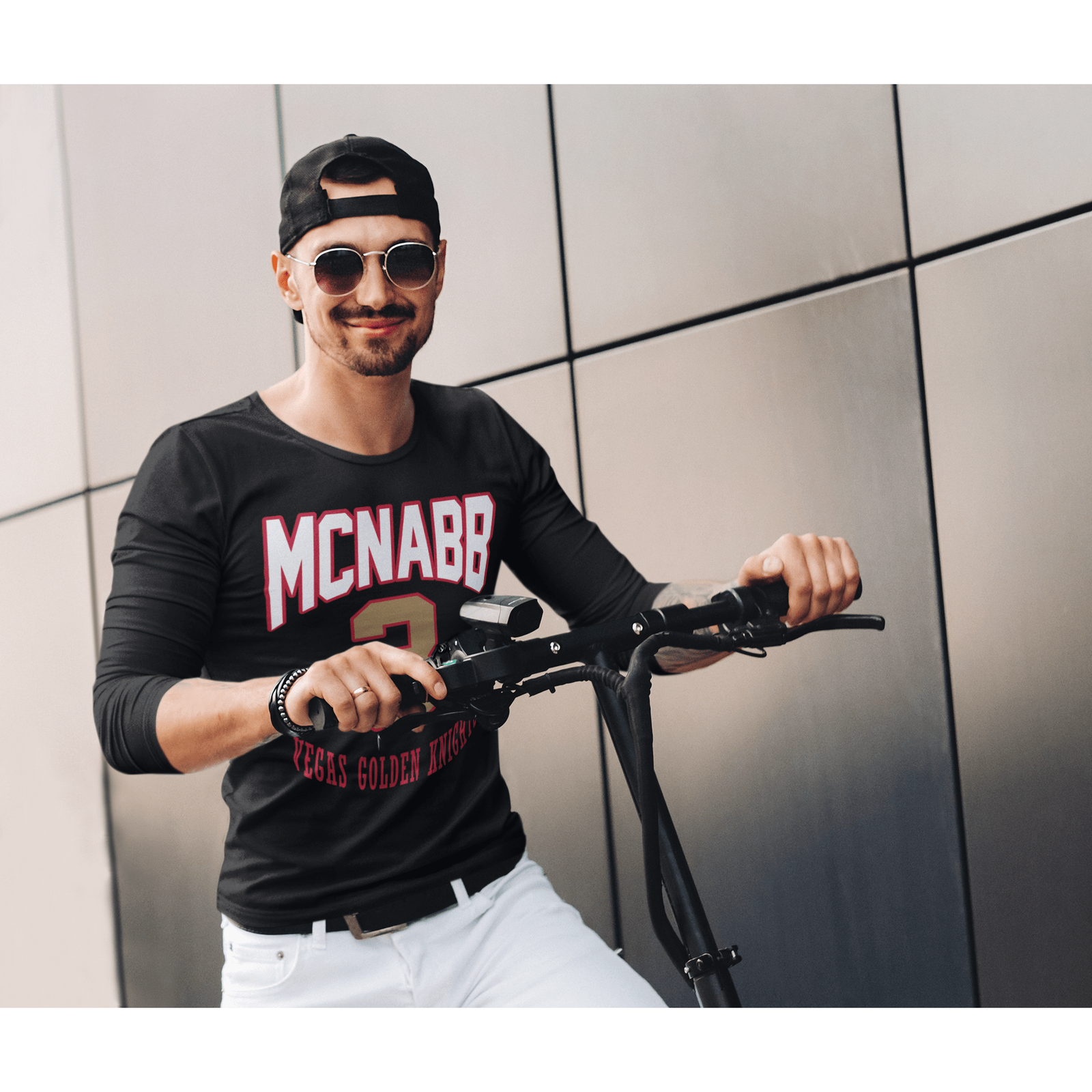 Long-sleeve McNabb 3 Vegas Golden Knights Retro Unisex Jersey Long Sleeve Shirt