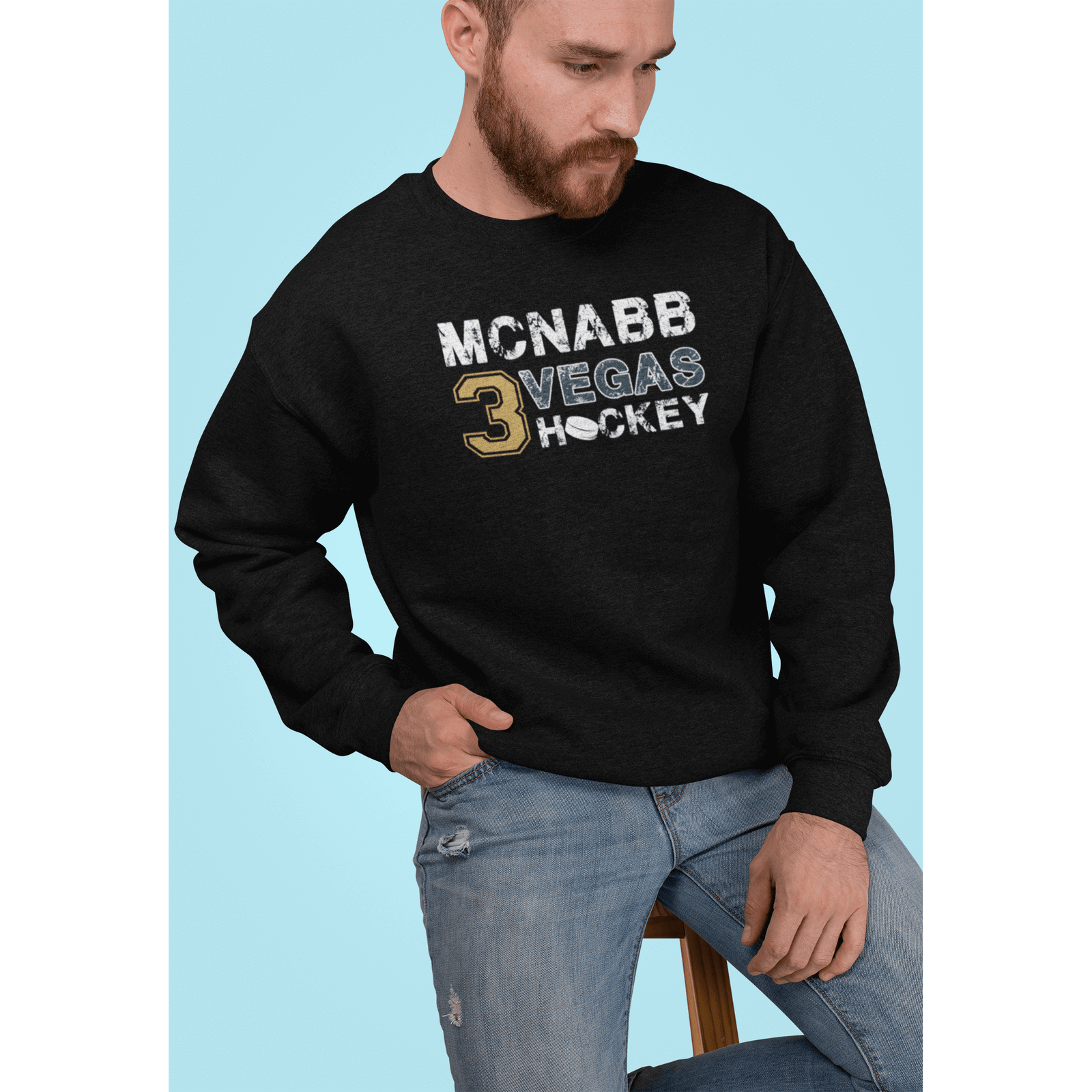 Sweatshirt McNabb 3 Vegas Hockey Unisex Crewneck Sweatshirt