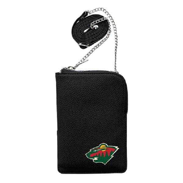 Minnesota Wild Black Pebble Smart Purse