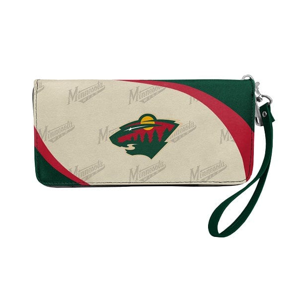 Minnesota Wild Ladies Curve Zip Organizer Wallet