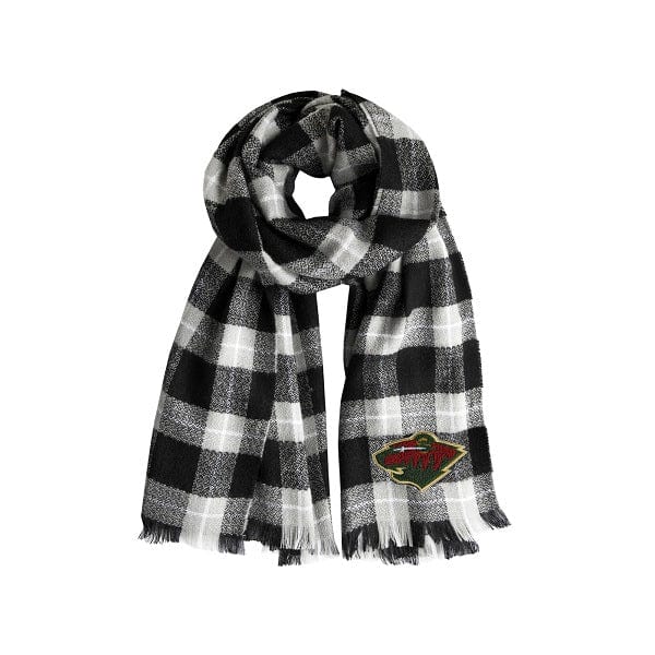 Minnesota Wild Plaid Blanket Scarf