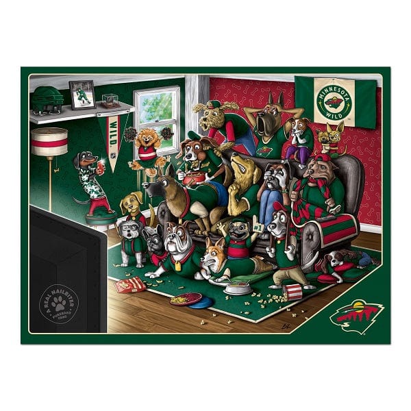 Minnesota Wild PureBred Fans 500 Piece Puzzle