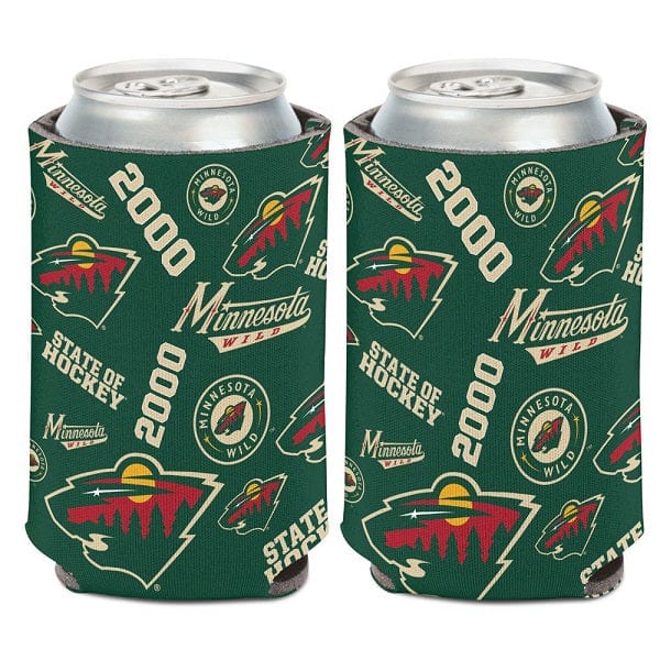 Minnesota Wild Scatter Can Cooler, 12 oz