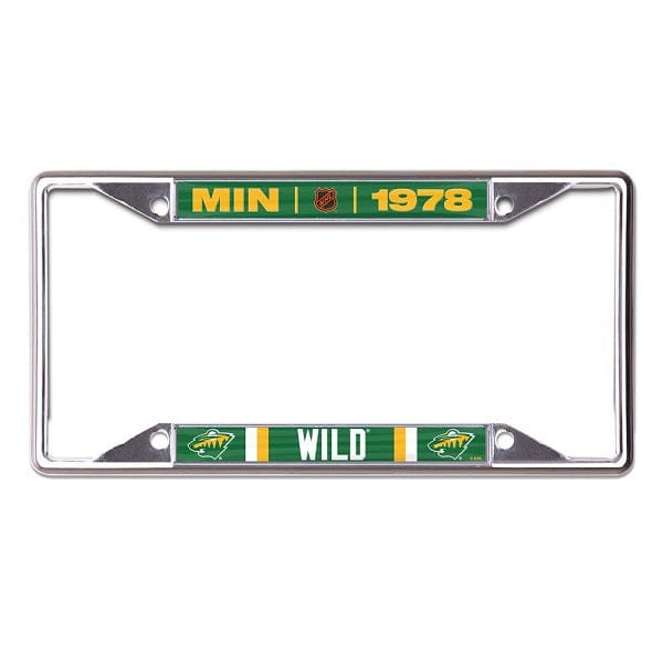 Minnesota Wild Special Edition License Plate Frame